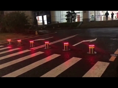 Adjustable Speed Electric Hydraulic Road Blocker Stainless Steel With LED Light